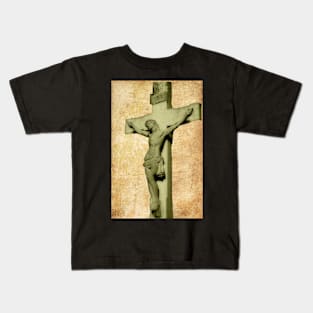 Jesus On The Cross Kids T-Shirt